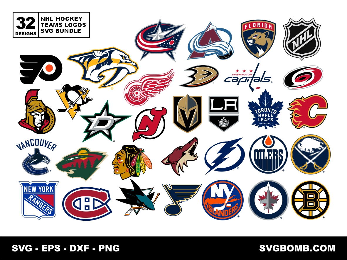 Printable Nhl Logos Nhl Printable Logos StadionGucker de