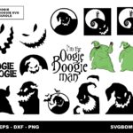 Oogie Boogie SVG Bundle Halloween SVG, Nightmare Before Christmas Vector, Cut Files, Vinyl, T-Shirt Design, Party Favors, Decorations