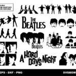Unleash Your Inner Music Lover with The Beatles SVG Collection - Instant Download Available!