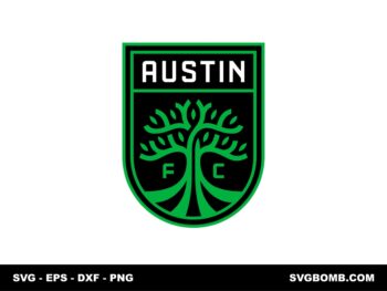 Austin FC Football Club Texas SVG Image