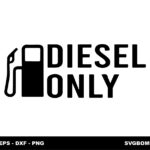 Diesel gang soot dumpin cricut sticker project svg