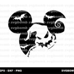 Oogie boogie SVG ears outline silhouette