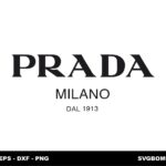 Prada Logo SVG for crafts