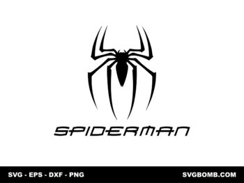 Spider-Man Emblem Digital SVG Design