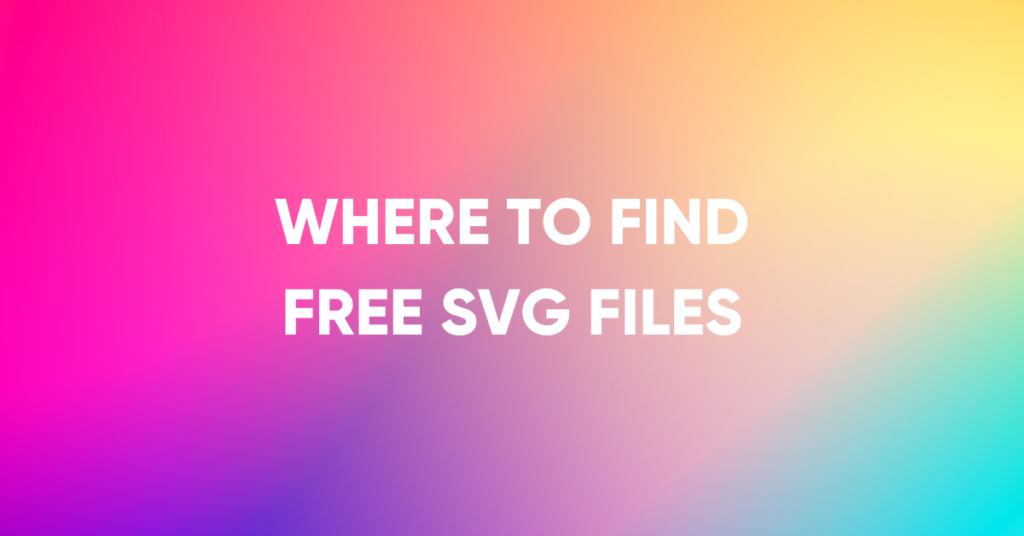 where to find free svg files