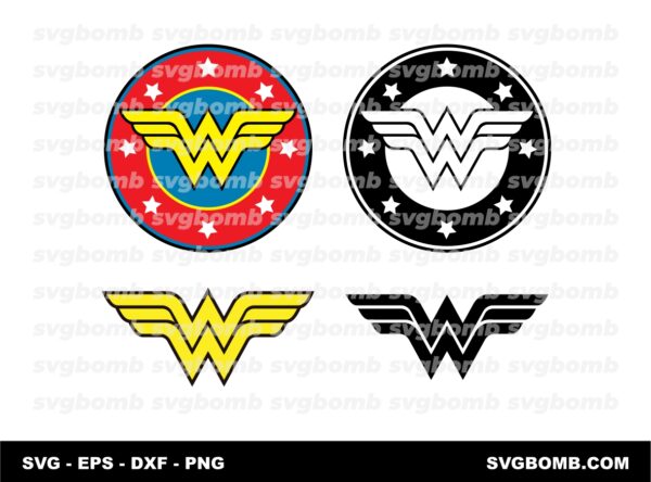 Wonder Woman Logo SVG