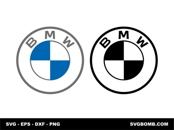 bmw logo svg