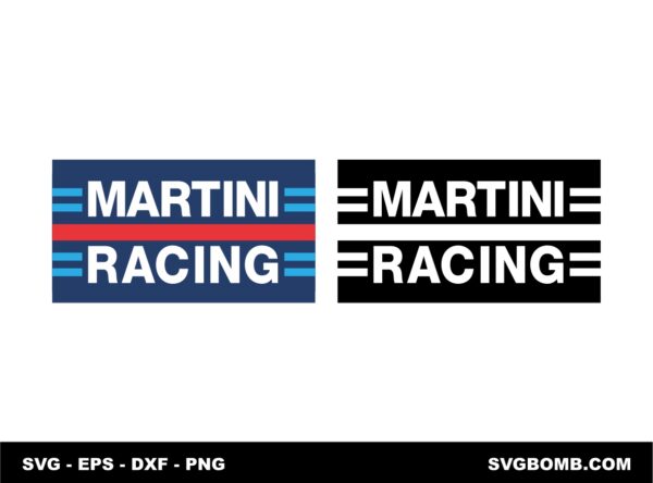 martini racing logo svg