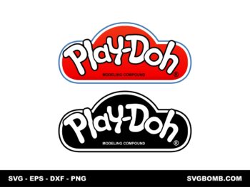 play doh logo svg