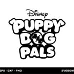 puppy dog pals logo svg file