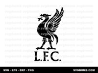 Liverpool Logo SVG Stencil | svgbomb.com