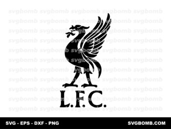 Liverpool Logo SVG Stencil