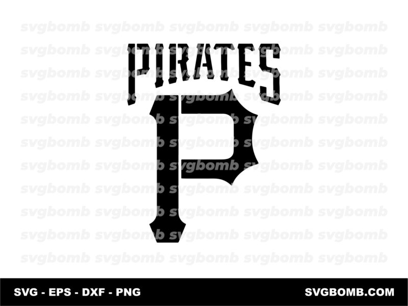 Pittsburgh Pirates Stencil Logo Vector