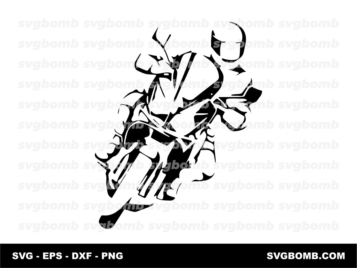 Silhouette Bikers SVG Cricut