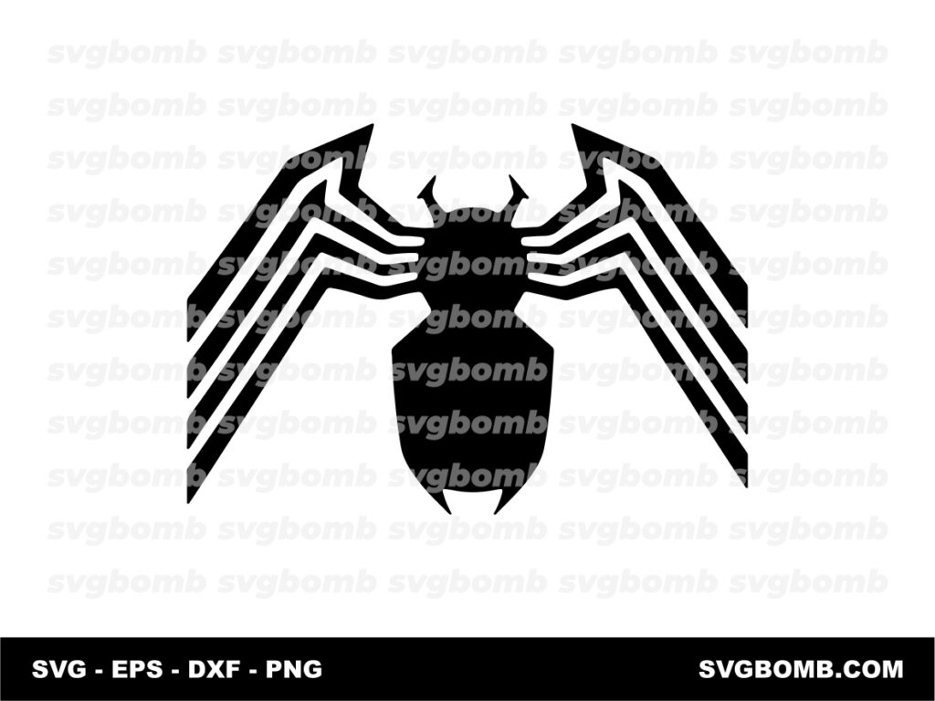 Venom Face SVG venom-face-svg