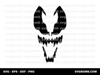 Venom Face SVG