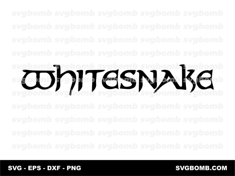 Whitesnake Logo SVG Image Vector