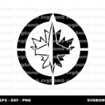 Winnipeg Jets Logo SVG Version Stencil