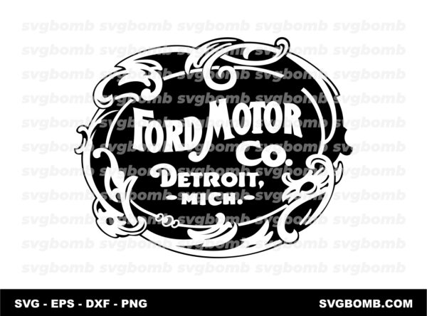 ford logo 1903 SVG vector file