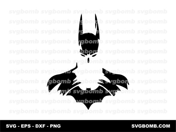 Batman Stencil SVG