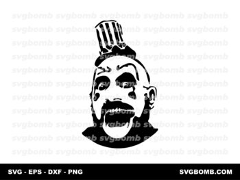 Captain Spaulding Cut File, Laser CNC, Spaulding Stencil Version, SVG