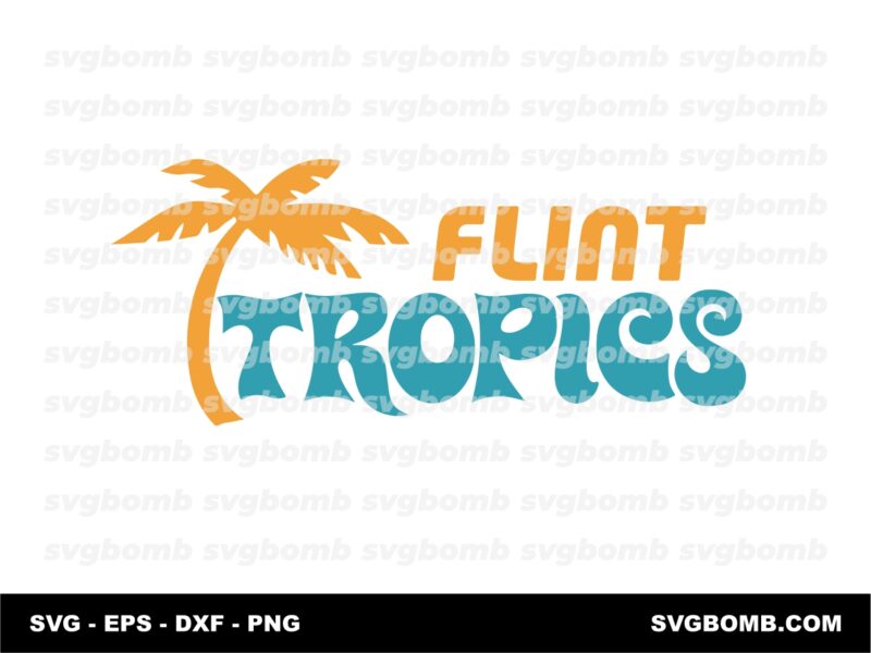 Flint Tropics Jackie Moon Will Ferrell SVG