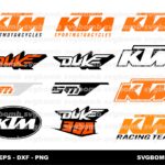 KTM Logo SVG, SMT, Duke Vector Bundle