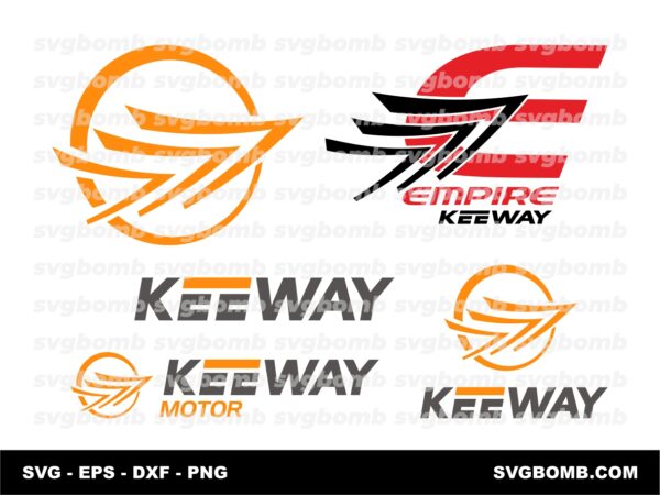 keeway svg, vector logo, symbol