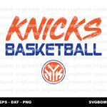 New York Knicks Basketball SVG PNG