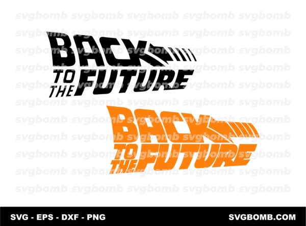 Back To The Future SVG