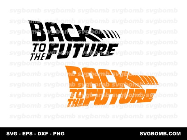 Back To The Future SVG