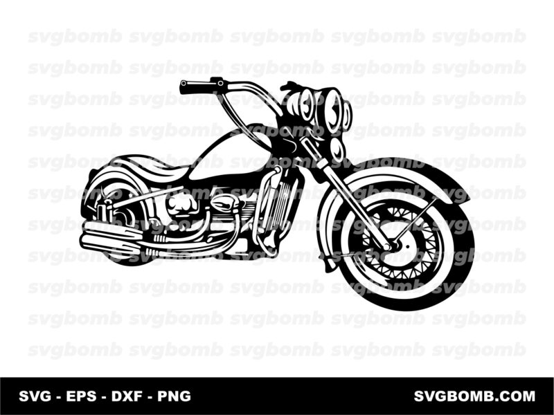 Motorcycle SVG motor, Harley Davidson SVG Graphic