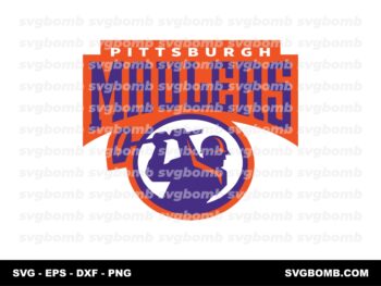 Pittsburgh Maulers USFL spring football SVG Cut File