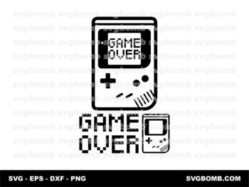 Game Boy, Game Over SVG