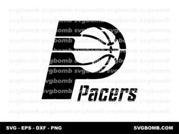 Indiana Pacers Logo DXF SVG