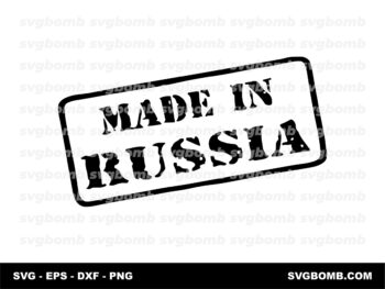 Made In Russia SVG Design