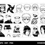 Anime Naruto Uzumaki SVG Cut Files
