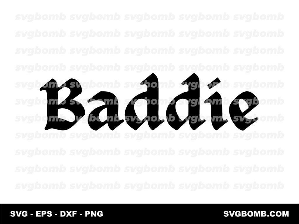 Baddie SVG