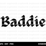 Baddie SVG