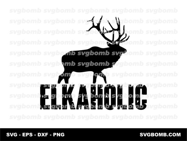 elk hunting svg