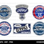 Ford Logo SVG Bundle for Cricut