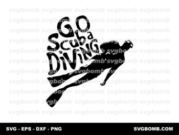 Go Scuba Diving SVG