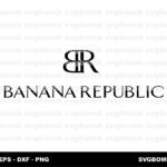 Banana Republic Logo SVG cricut