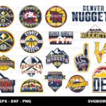 NBA Denver Nuggets SVG Cricut, PNG, Logo Vector