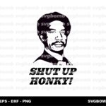 Shut Up Honky, George Jefferson SVG