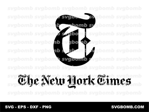 new york times logo svg