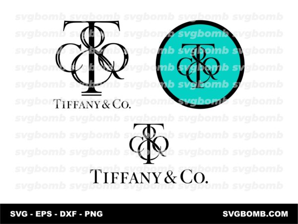 tiffany and co gun logo svg