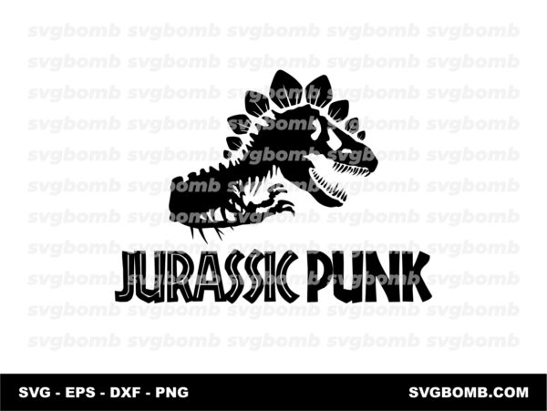 Jurassic Punk SVG