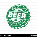 KC St Pat's Beer Drinking Team SVG
