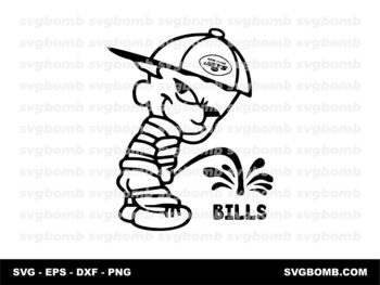 New York Jets Piss on Buffalo Bills SVG